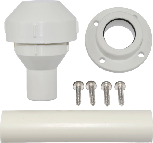 SOG Dachdurchführung komplett weiß - Toilettenentlüftungen & Zubehör