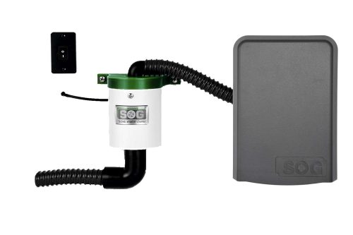 SOG TT Türvariante WC Entlüftungssystem dunkelgrau - Toilettenentlüftungen & Zubehör