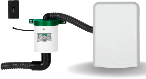 SOG Türvariante für Clesana Trockentoilette Weiß - Toilettenbeutel & Toilettenzubehör