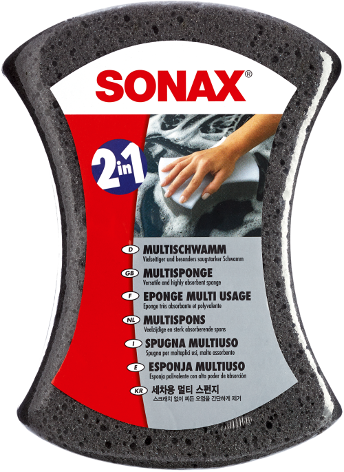 SONAX Multischwamm saugstarker Alleskönner - Bürsten, Schwämme, Tücher