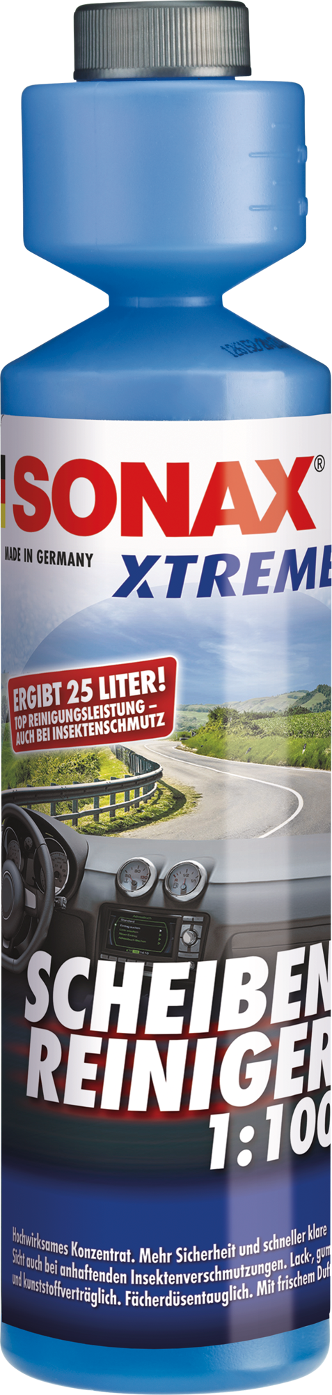 SONAX XTREME 1:100 Scheibenreiniger 25 Liter - Innenbereich & Scheiben
