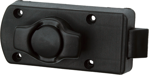 STS Europa Wohnwagen Innenschloss schwarz für TS 35-39 mm - Scharniere, Beschläge & Möbelzubehör