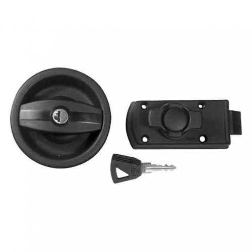 STS Türschloss Caravan rechts bestehend aus Innenschloß / Außenschloss für Türstärke 29-35 mm - Scharniere, Beschläge & Möbelzubehör