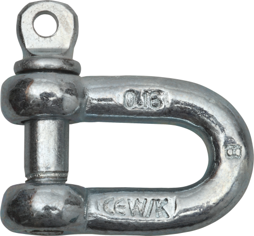 SWG Schäkel verzinkt für sichere Seil- und Kettenverbindung für bis zu 160 kg / 6 mm - Transportieren & Befestigen