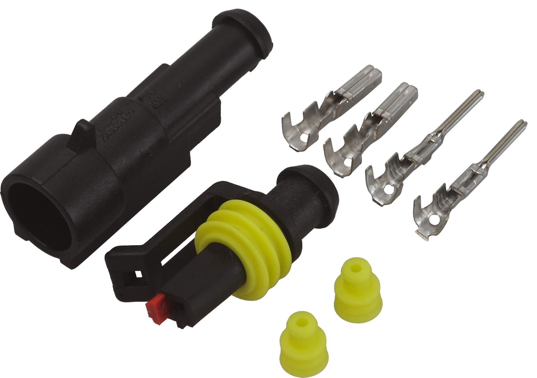Wasserdichte Steckverbinder 120 A / 1200 V – 2 Stück, PC Isolierung, Schwer Entflammbar – Für Gabelstapler, Parkklimaanlage & E-Fahrzeuge