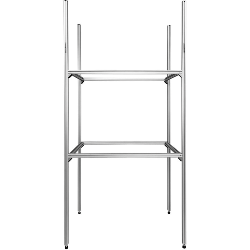 SYS-RACK 64-L-RR-1 Regal-System 65 x 40,8 x 132 cm passend fĂĽr Euroboxen - Transportieren & Befestigen