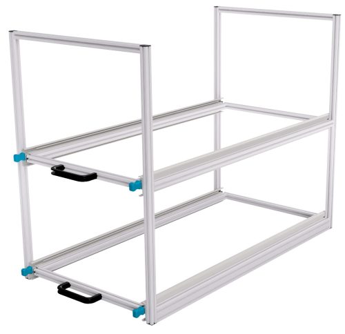SYS-Rack Kastenwagen Heckauszug Regal-System 94 x 49 x 70 cm - Transportieren & Befestigen