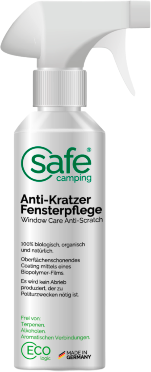Safe Camping Anti-Kratzer Fensterpflege 250 ml - Innenbereich & Scheiben