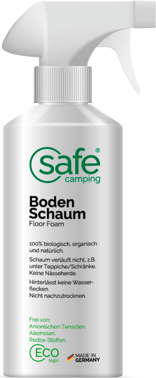 Safe Camping Bodenschaum Bodenreiniger 500 ml - Innenbereich & Scheiben