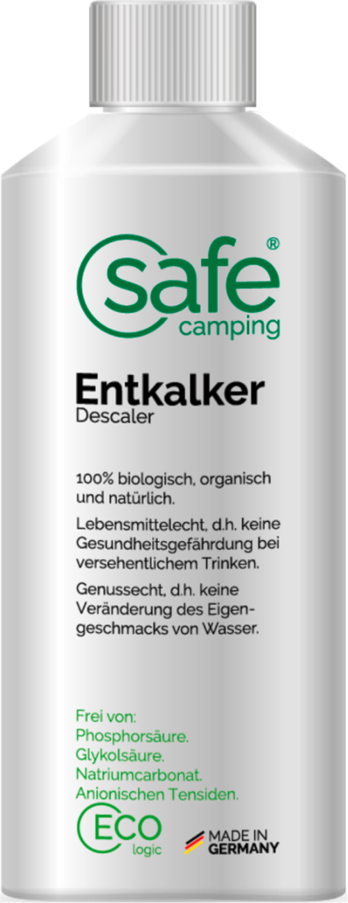Safe Camping Entkalker Entkalkungsmittel 500 ml - Sanitärreiniger & Pflege