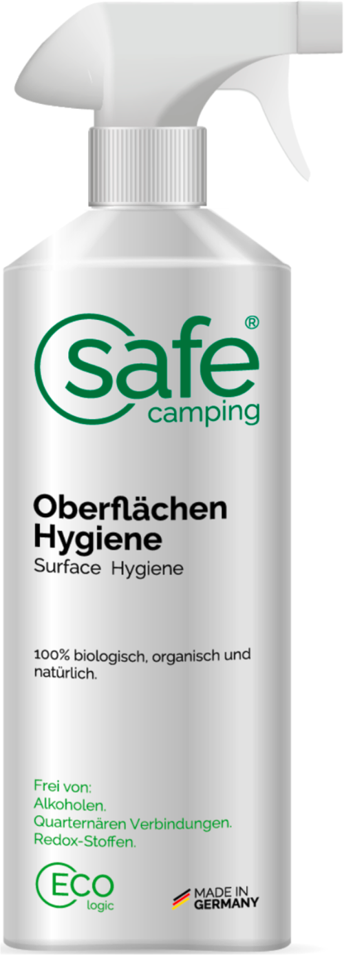 Safe Camping Oberflächen-Hygiene 1000 ml - Innenbereich & Scheiben