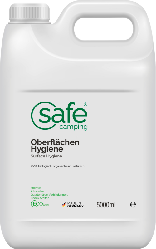 Safe Camping Oberflächen-Hygiene 5000 ml - Innenbereich & Scheiben