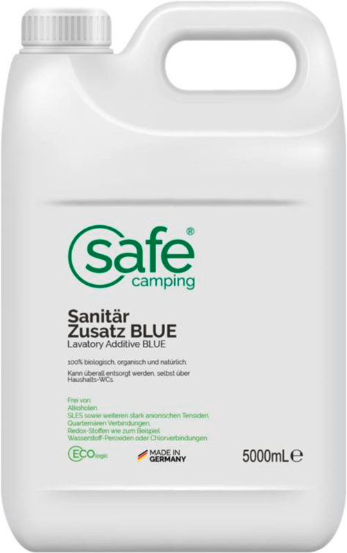 Safe Camping Sanitär-Zusatz Blue 5000 ml - Sanitärzusätze & -flüssigkeiten