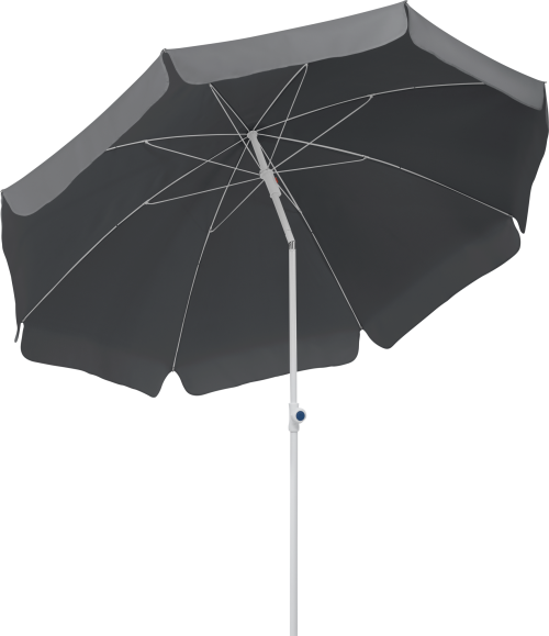 Schneider Schirme Sonnenschirm Ibiza 240 cm rund anthrazit - Sichtschutz & Sonnenschirme