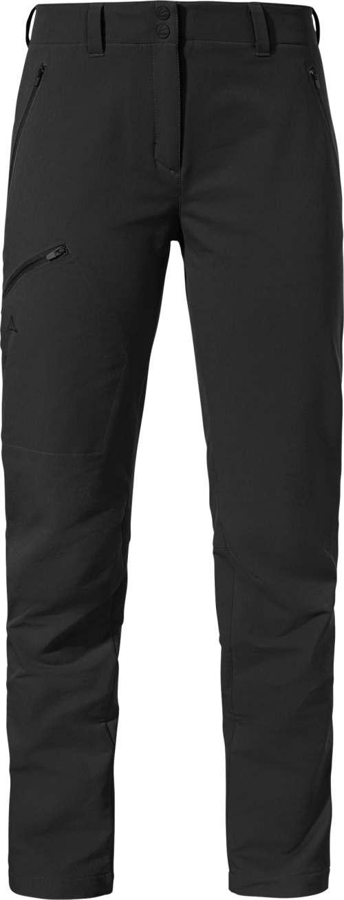 Schöffel Ascona Warm Damen Wanderhose schwarz 44 - Damenhosen, -röcke & -kleider
