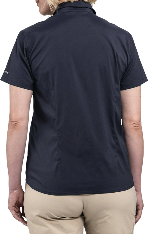 Schöffel Blouse Graseck L Damen  Wanderbluse dunkelblau 38 - Damenshirts, -blusen & -pullover