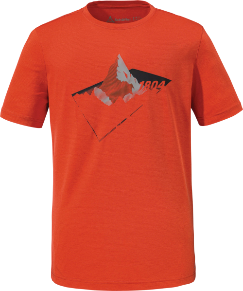 Schöffel CIRC T Shirt Sulten M Herren Wandertshirt  rot 56 - Herrenshirts, -hemden & -pullover