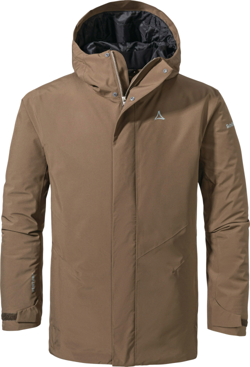 Schöffel Froda Herrenparka hellbraun 48 - Herrenjacken