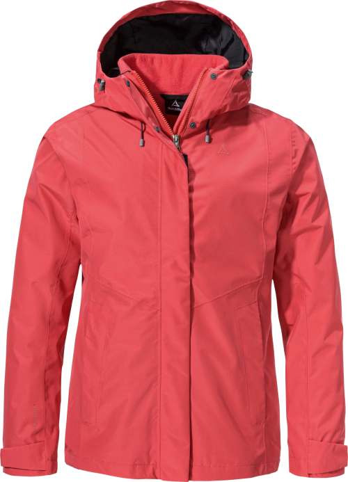 Schöffel Hiking Multifunktionale 3 in 1 Jacket Style Okere Damen Jacke orange 38 - Damenjacken