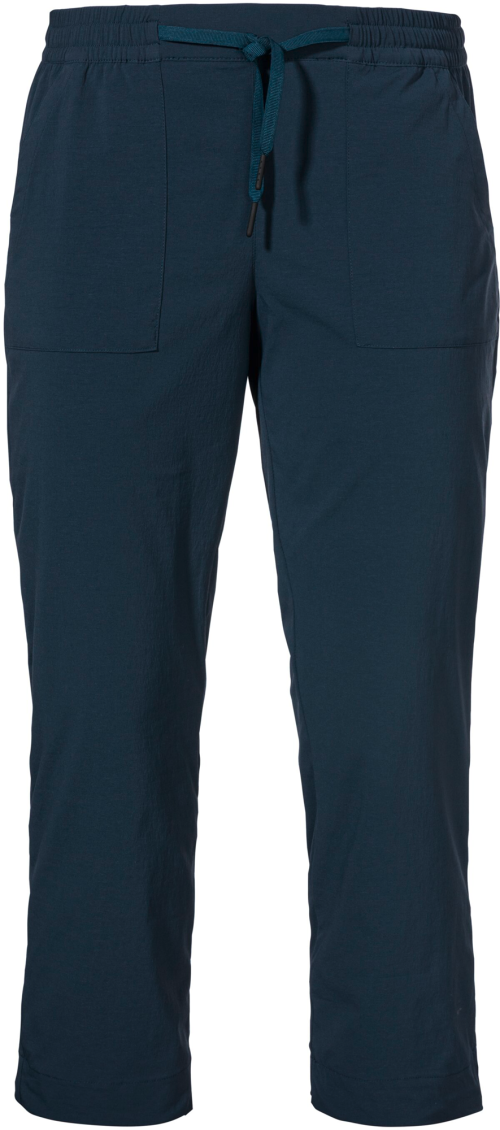 Schöffel Rangun L Damen 3/4 Hose dunkelblau 38 - Damenhosen, -röcke & -kleider