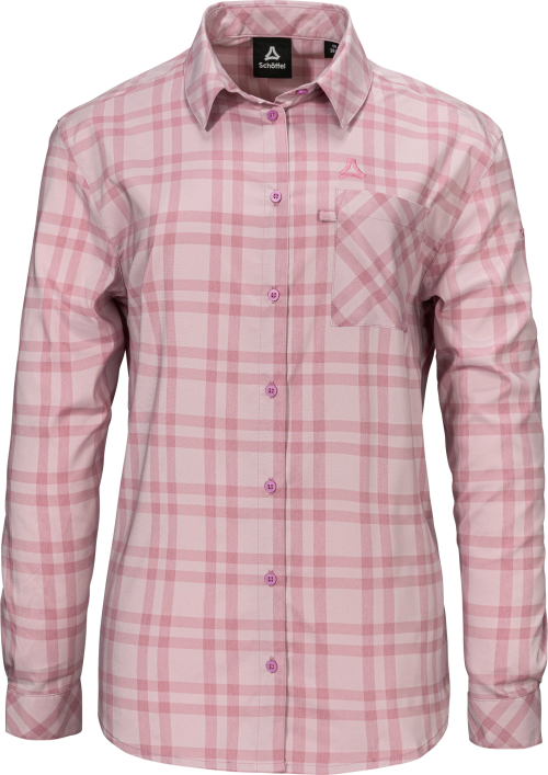 Schöffel Style Fraris Damen Hikingbluse  rosa 40 - Damenshirts, -blusen & -pullover