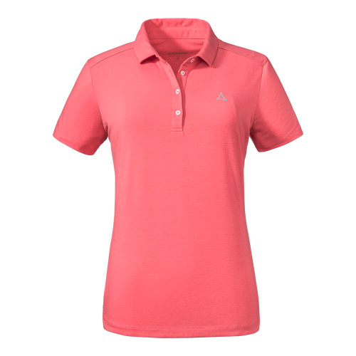 Schöffel Vilan Damen Poloshirt rosa 52 - Damenshirts, -blusen & -pullover