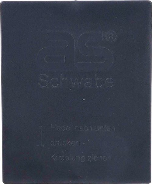 Schwabe CEE Caravan Einspeisungsstecker mit Schiebedeckel 230 V schwarz  - Außensteckdosen von AS-Schwabe