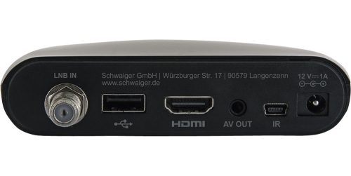 Schwaiger Free to Air Full HD Satellitenreceiver - Sat-Zubehör