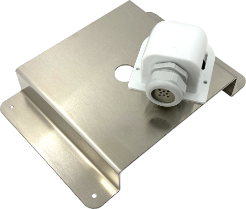 Selfsat MWR Montageplatte für 5G Antenne inkl. Dachdurchführung für bis zu 8 Kabel - Sat-Zubehör