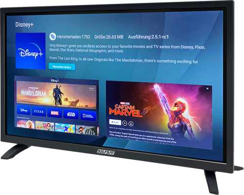 Selfsat Smart Camp Camping Fernseher 24 Zoll Frame - Fernseher