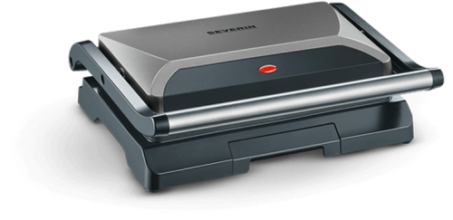 Seveni KG 2394 Kompakt-Multigrill 800 W silber  - Elektrogrills von Severin