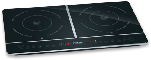 Severin DK 1031 Doppel-Induktionskochplatte 3400 W Schwarz  - Elektrokocher und Kochplatten