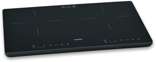 Severin DK 1033 Doppel-Induktionskochplatte 3400 W Schwarz  - Elektrokocher und Kochplatten