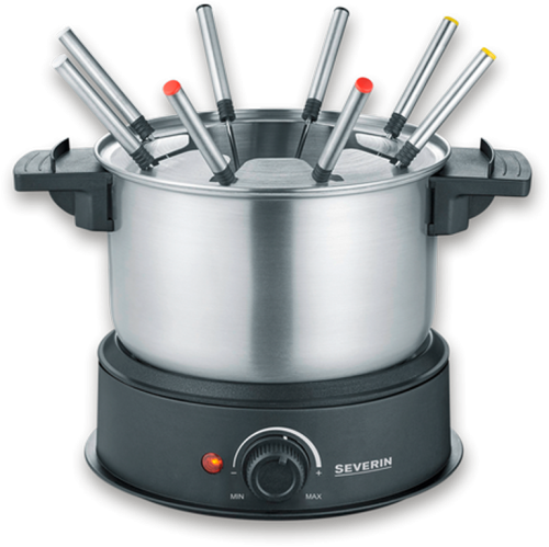 Severin FO 2470 Fondue 1500 W silber  - Kochgeräte & sonstiges
