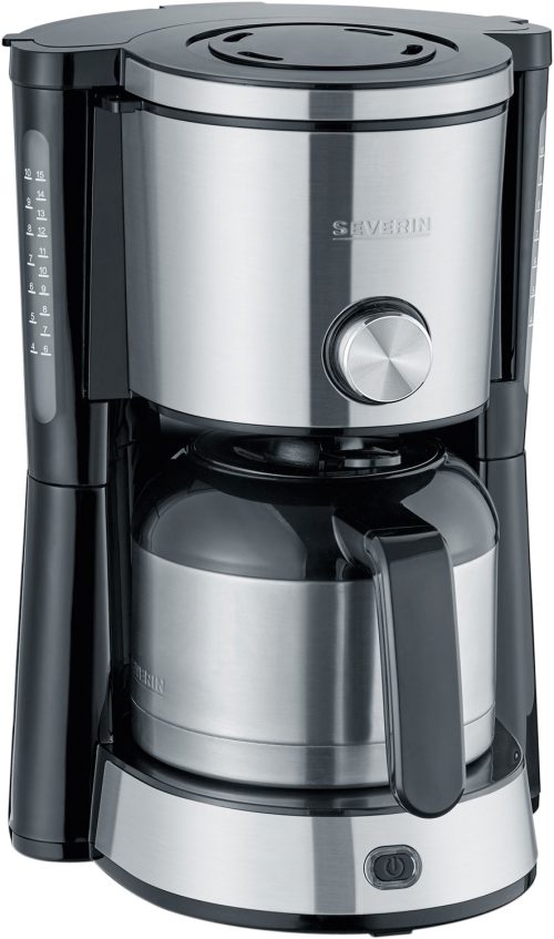 Severin Filterkaffeemaschine mit Edelstahl Thermokanne 1 Liter - Kaffeemaschinen & Wasserkocher