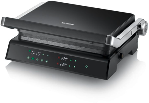Severin KG 2399 Seveni Comfort Kontaktgrill 2000 W schwarz - Elektrogrills