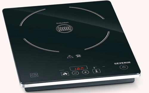 Severin KP 1071 Induktionskochplatte 2000 W schwarz  - Elektrokocher und Kochplatten