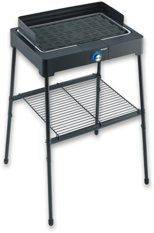 Severin PG 8568 Standgrill 2200 W mit Grillplatte - Elektrogrills