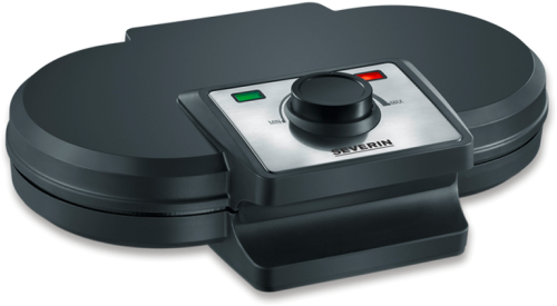 Severin WA 2106 Duo Waffeleisen 1200 W schwarz - Kochgeräte & sonstiges