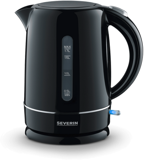 Severin WK 4322 Wasserkocher 2200 W schwarz  - Kaffeemaschinen & Wasserkocher