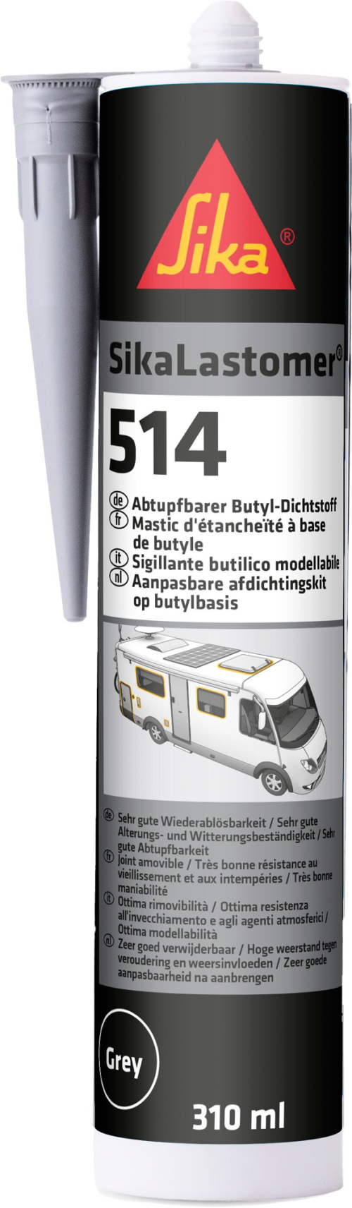 Sika Dichtstoff Lastomer 514 in Kartusche 310 ml hellgrau - Klebstoffe & Dichtmittel