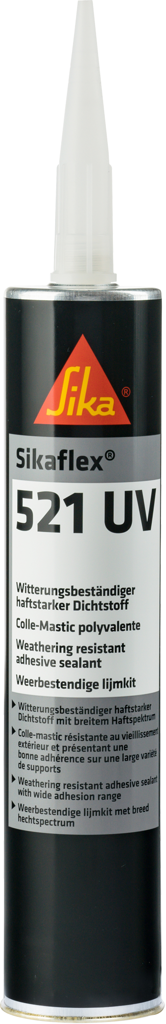Sika Sikaflex 521 UV Dichtstoff 300 ml witterungs- und UV-beständig weiß - Klebstoffe & Dichtmittel