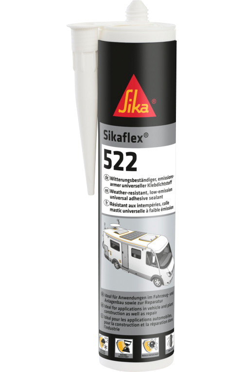Sika Sikaflex 522 Klebdichtstoff 300 ml Schwarz - Klebstoffe & Dichtmittel
