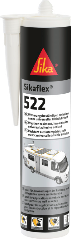 Sika Sikaflex 522 Klebdichtstoff 300 ml Stahlgrau - Klebstoffe & Dichtmittel