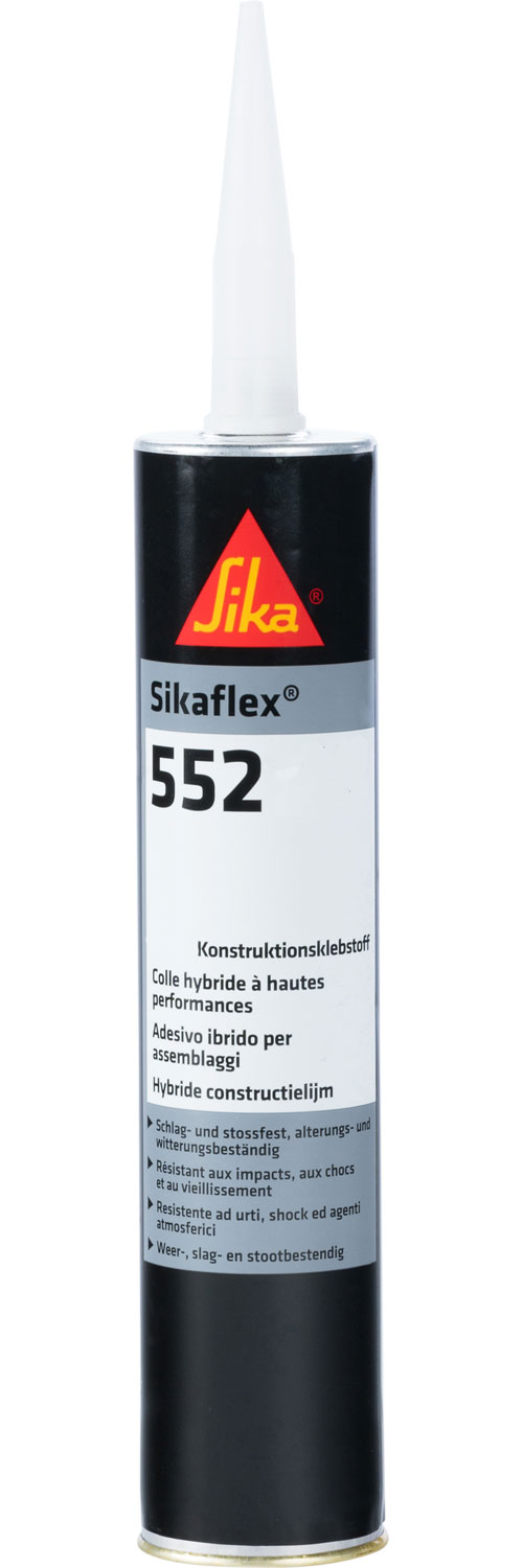 Sika Sikaflex-552 Schwarz Konstruktionsklebstoff 300 ml - Klebstoffe & Dichtmittel