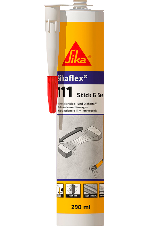 Sikaflex 111 Stick & Seal 290 ml weiß - Klebstoffe & Dichtmittel