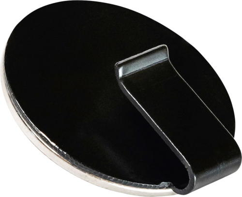 Silwy Magnet-Haken CLEVER BLACK inkl. Pad WHITE - Ordnungssysteme
