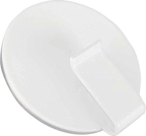 Silwy Magnet-Haken CLEVER WHITE inkl. Pad BLACK - Geschirrhalter