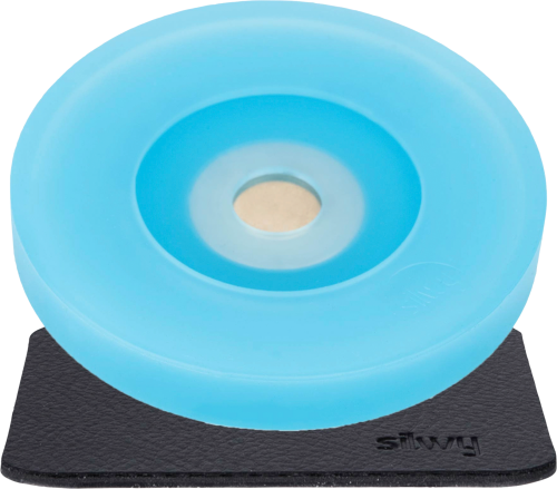 Silwy Magnet-Kondom für Stielgläser BLUE inkl. Pad - Halterungen und Befestigungen