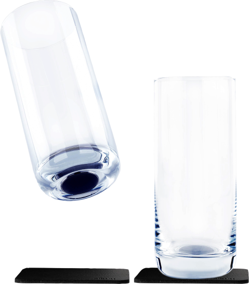 Silwy Magnet-Kristallgläser LONGDRINK SLIM - Gläser